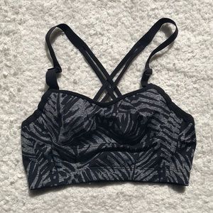 🍒VS The Angel Sports Bra black + grey